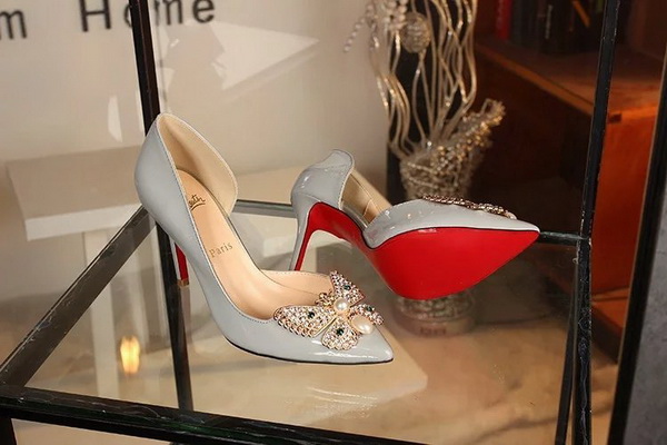 Christian Louboutin Shallow mouth stiletto heel Shoes Women--032